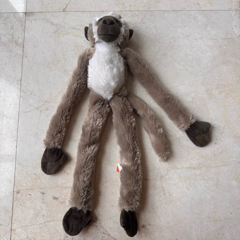Wild Republic Plush Hanging Squirrel Monkey Toy